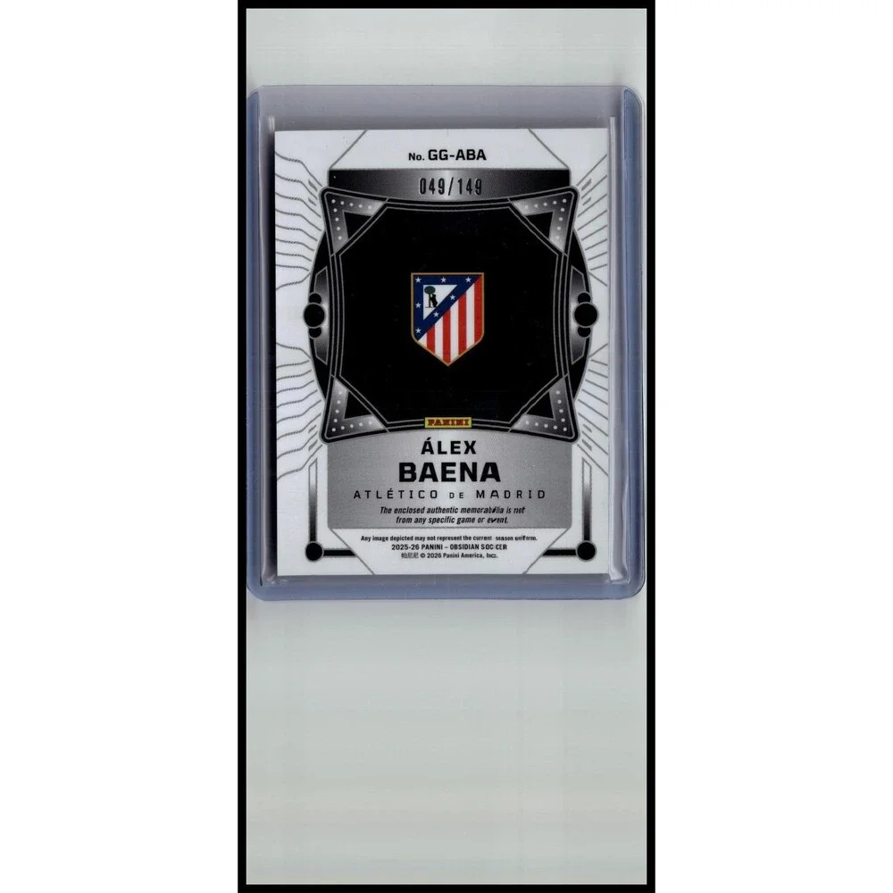 #249 Álex Baena Obsidian galaxy gear patch atheltico Madrid
